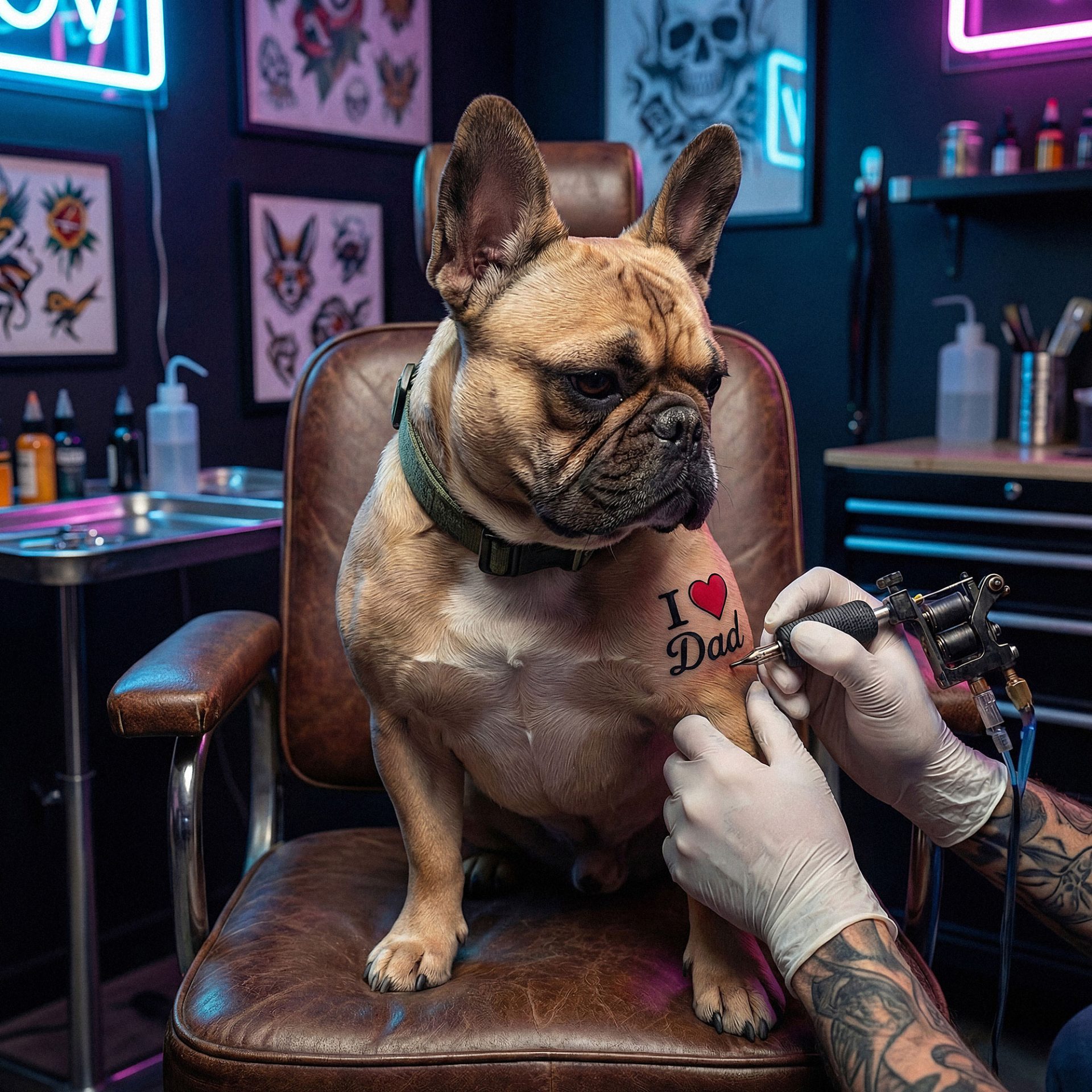 Active French Bulldog